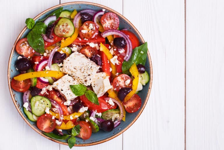 Cleansing Friendly Greek Salad