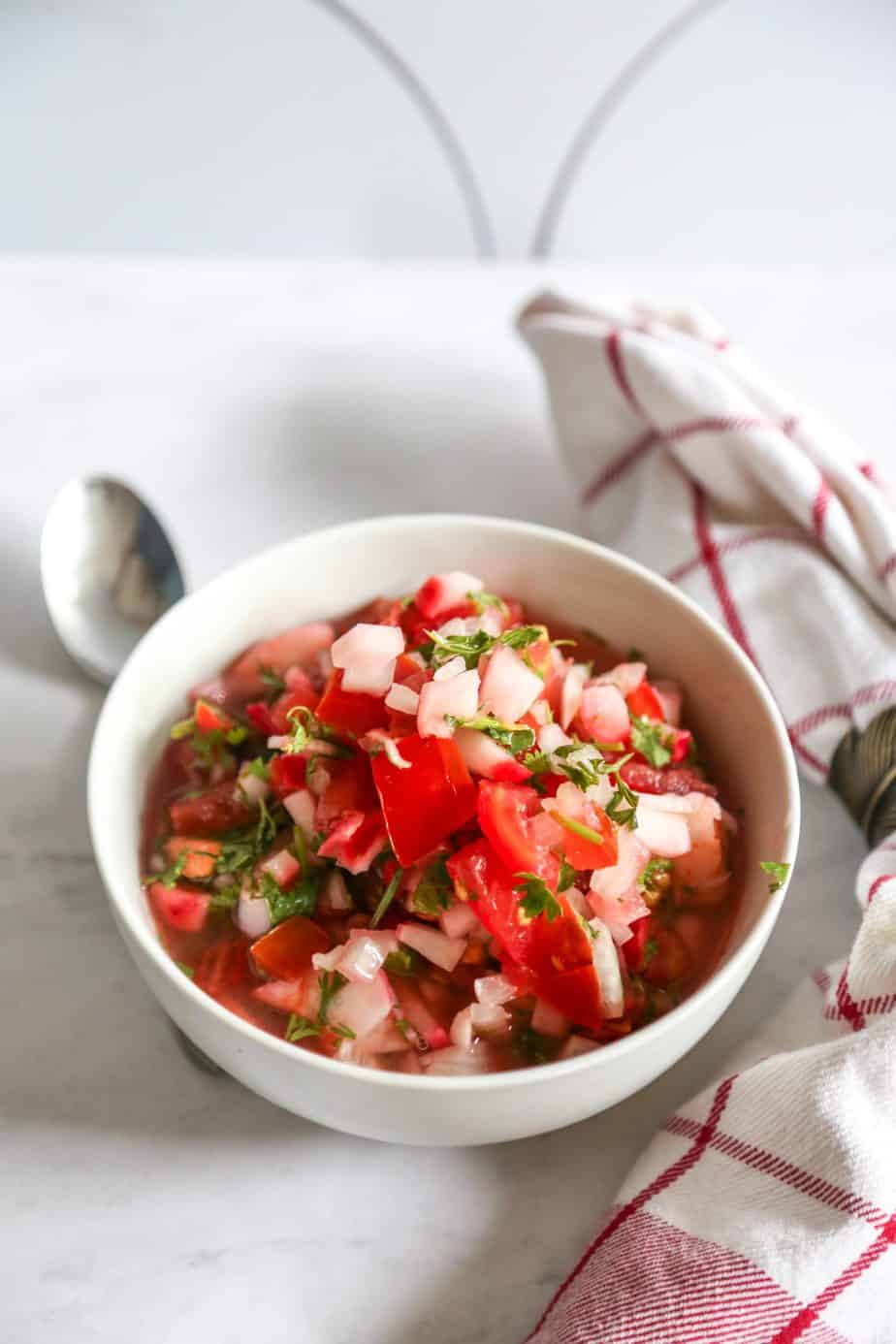 bowl of vegan ceviche