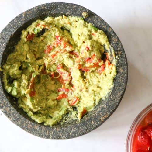 Healthy guacamole