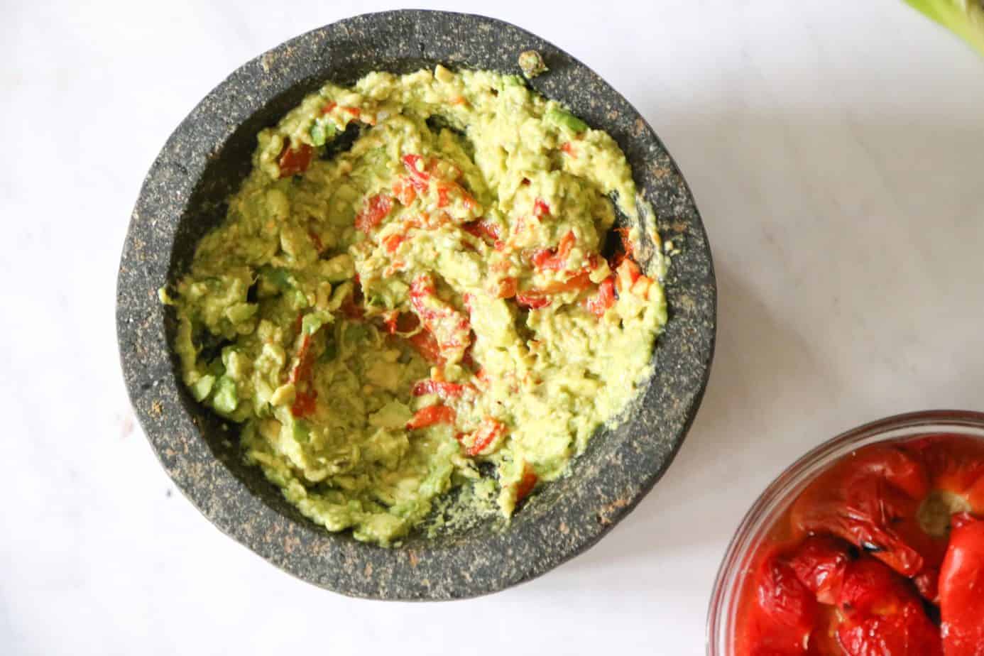 Healthy guacamole