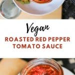 Vegan Roasted Red Pepper Sauce