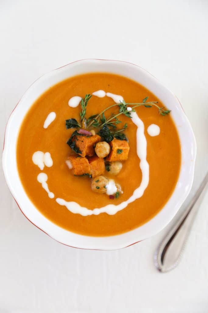 vegan curried cauliflower soup, Vegan Curried Cauliflower Soup Recipe