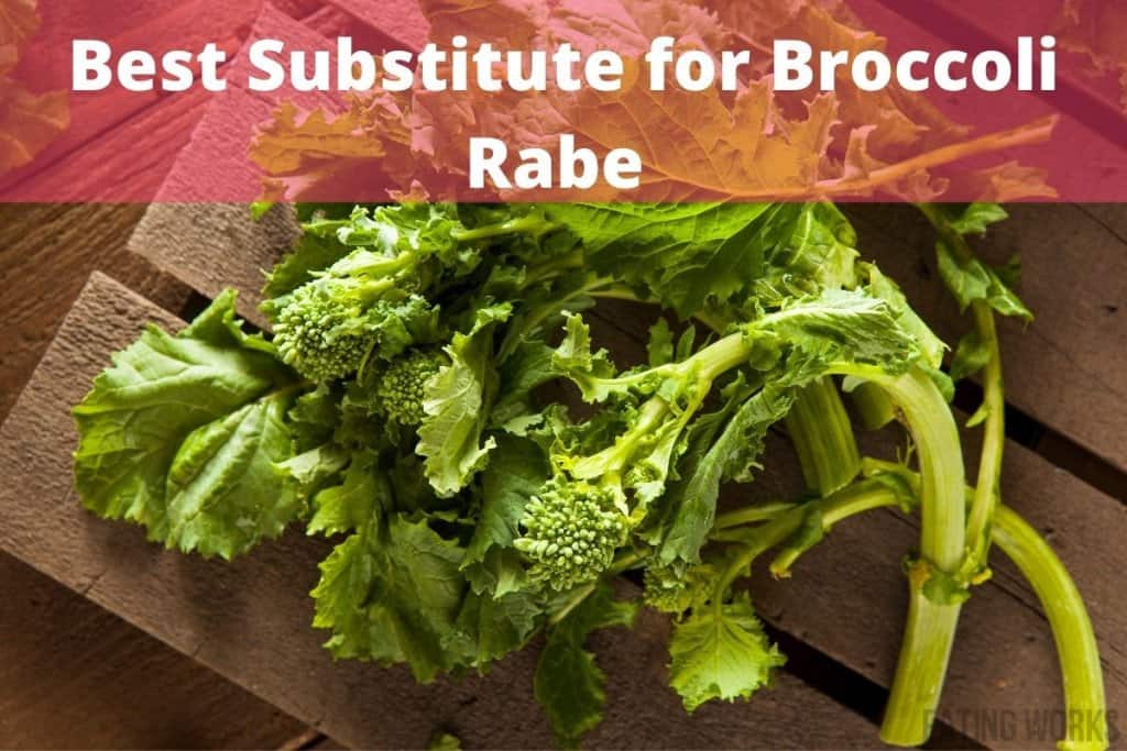 Broccoli Rabe with text substitute for broccoli rabe
