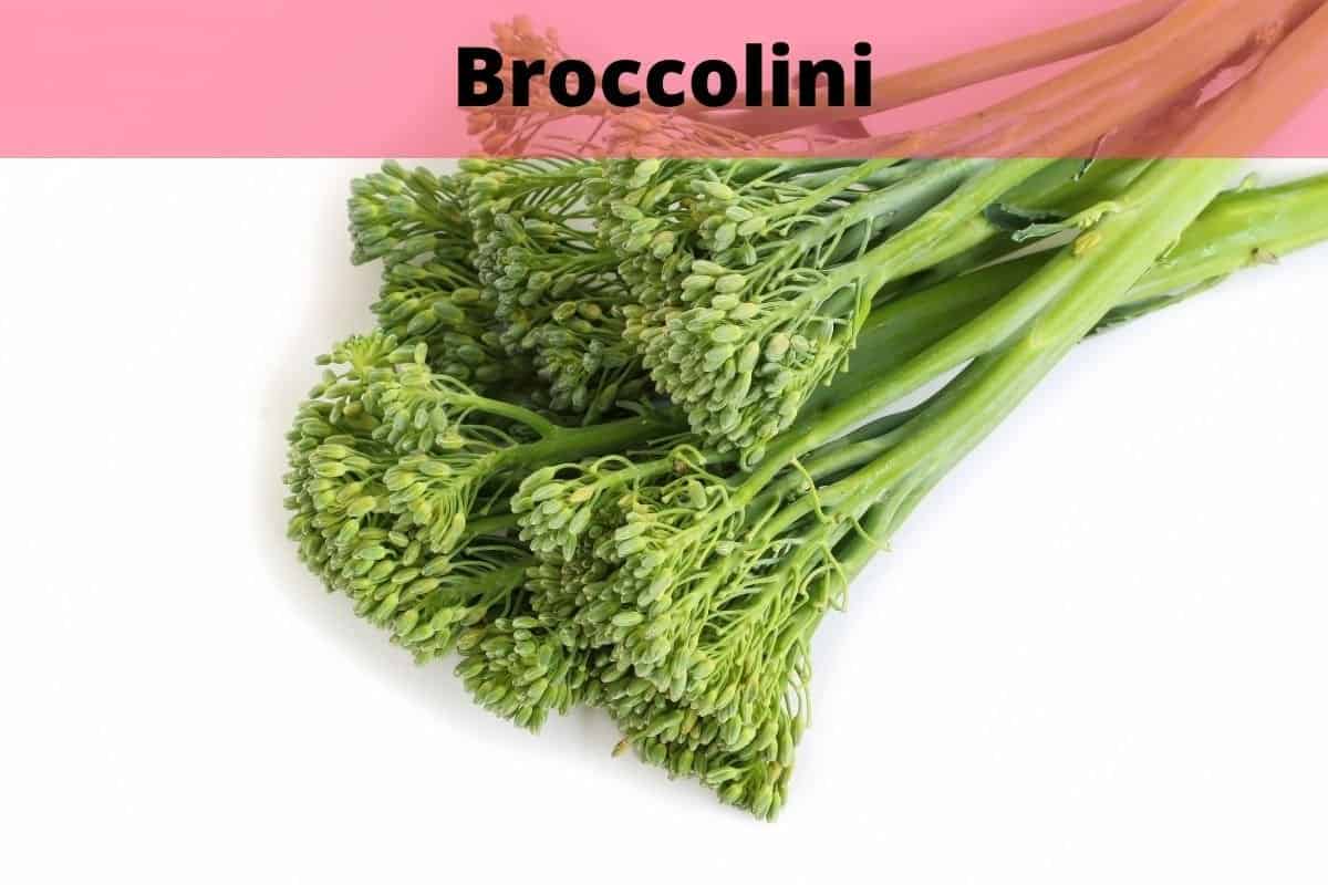 broccolini as substitute for broccoli rabe