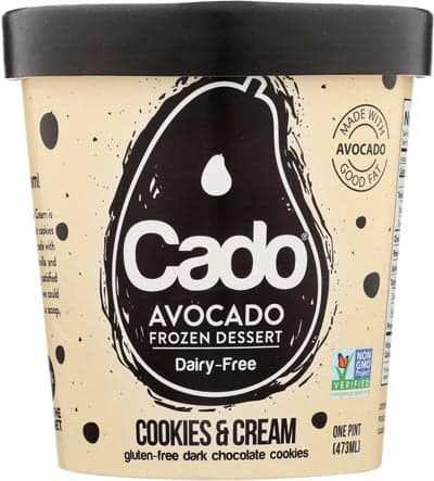 cado cookies and cream pint
