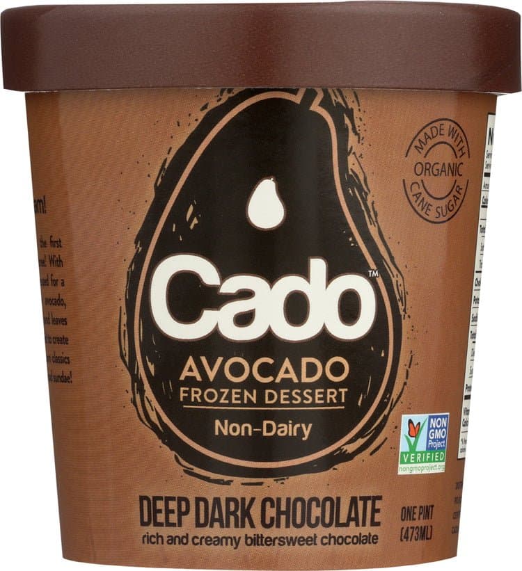 Cado Ice Cream Ingredients - Eating Works 6 cado deep dark chocolate pint