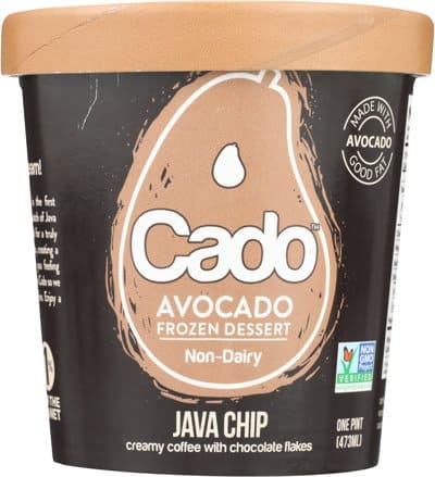 Cado Ice Cream Ingredients - Eating Works 10 pint of java chip cado ice cream