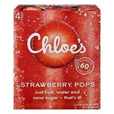 one box of chloe's vegan popsicles