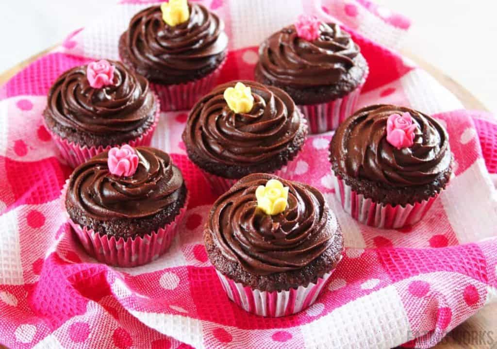 chocolate gluten free vegan cupcakes