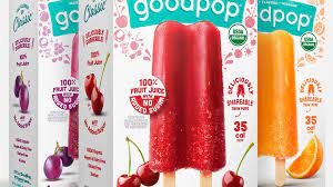 three boxes of goodpop vegan popsicles