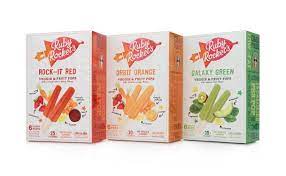 three boxes of ruby rockets vegan popsicles