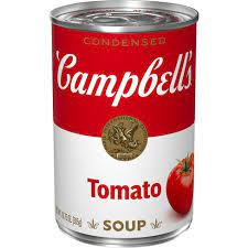 campbells tomato soup in a can