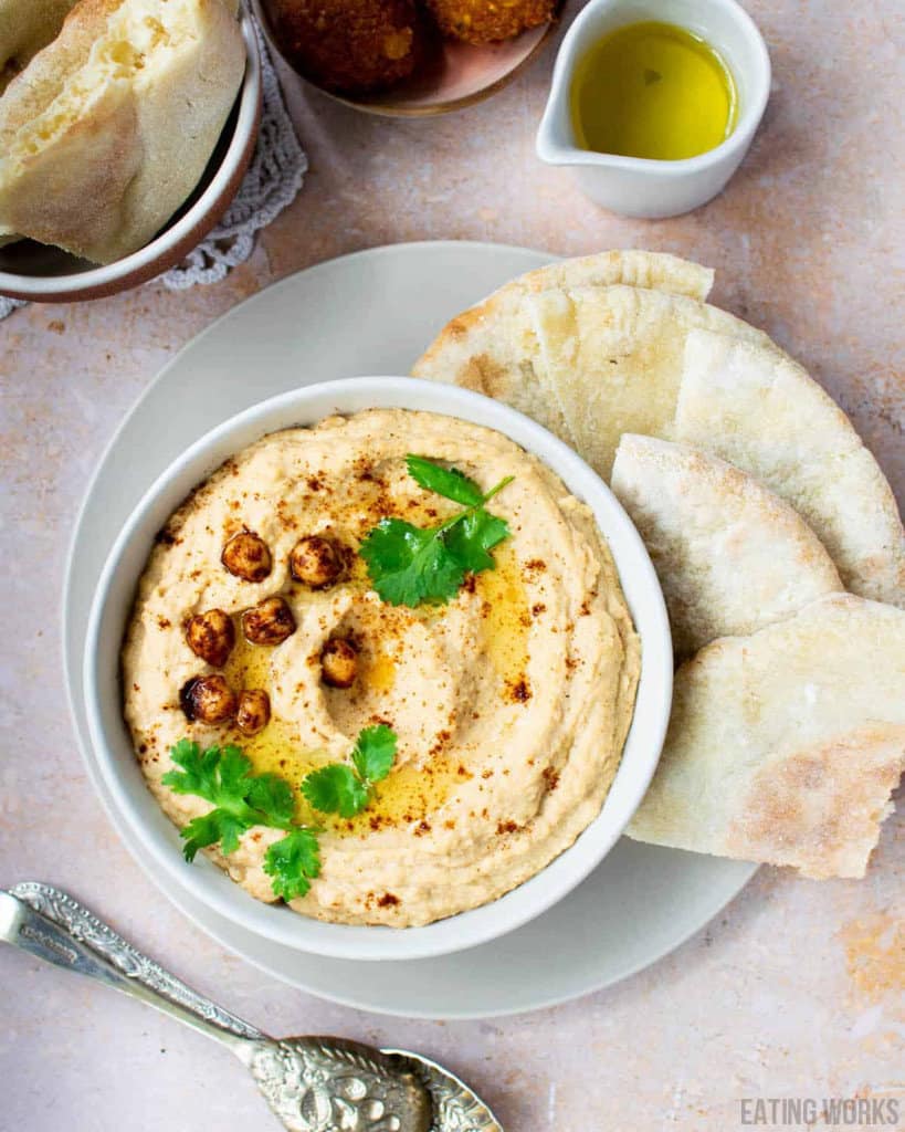 The best ever vegan hummus recipe in under 30 minutes. Perfect for adults and children alike!