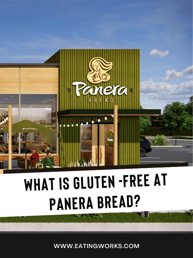 Panera gluten free menu guide by Eatingworks title page.