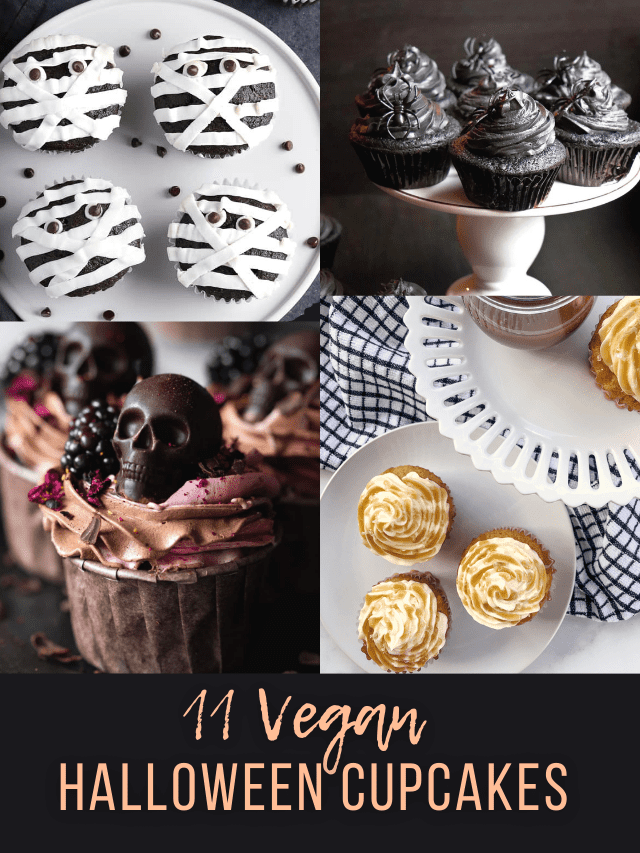 vegan halloween cupcakes, Vegan And Plant Based Halloween Cupcakes Recipe List