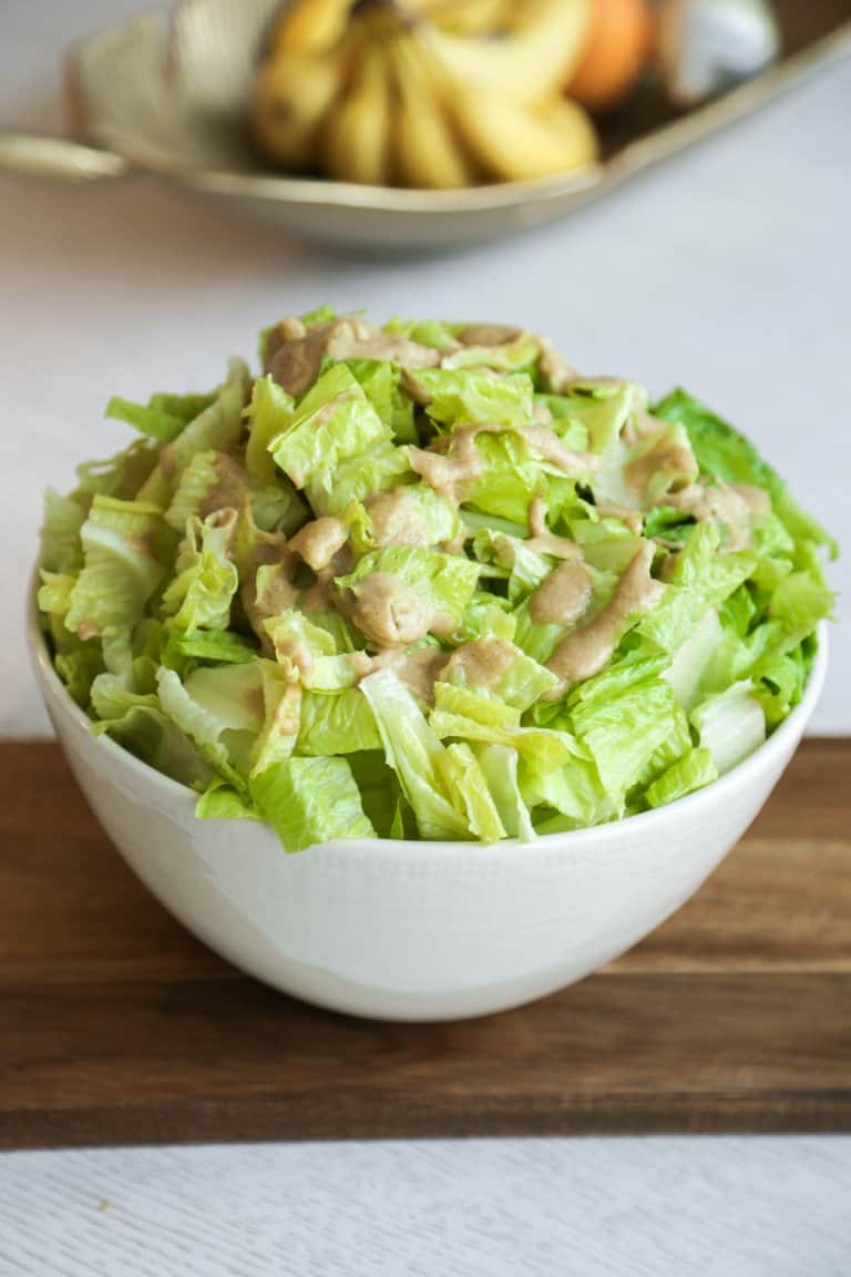 Healthy Caesar Salad Dressing Recipe: Vegan + Gluten Free