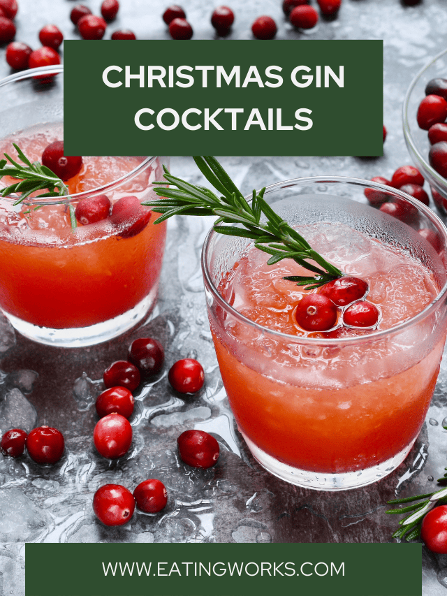 19 Gin Cocktails For The Christmas Holiday Season