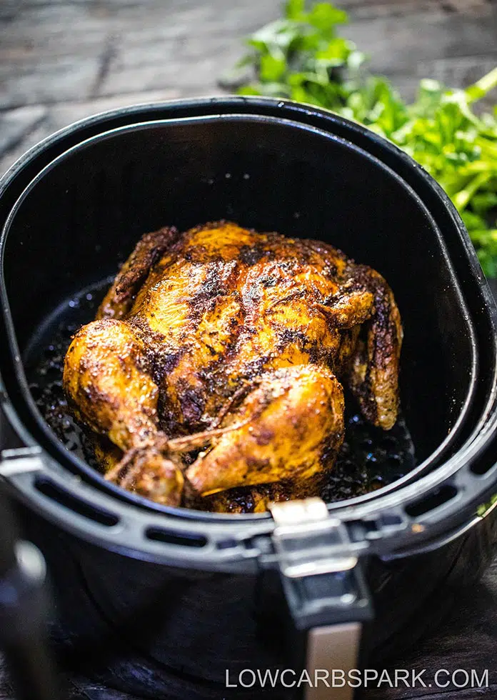 air fryer roasted chicken