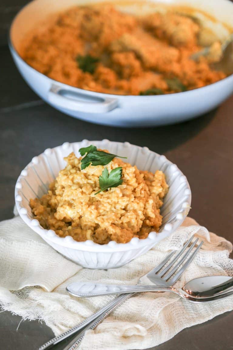 Baked Risotto Gorgonzola Recipe: Gluten Free