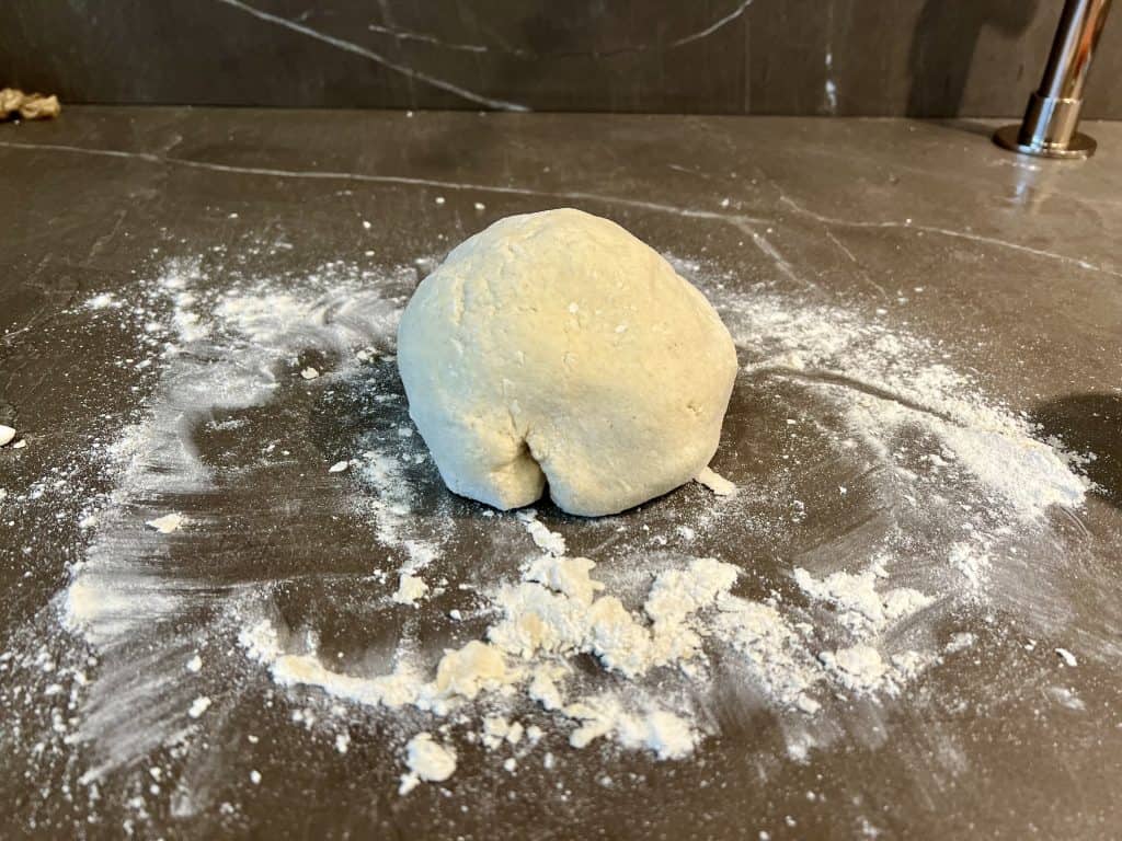 photo of gluten free pizza dough