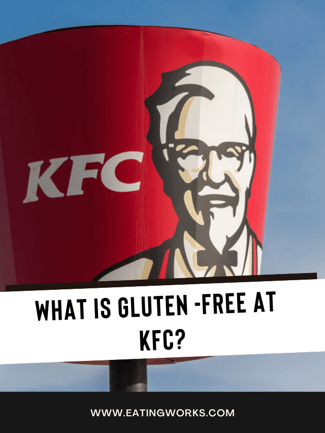 KFC gluten free menu guide 2022