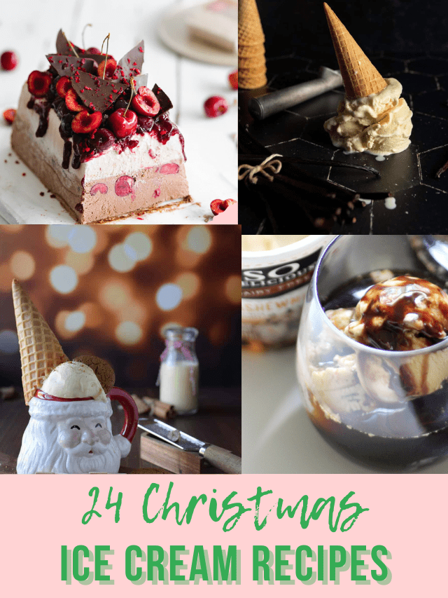 christmas ice cream recipes, 24 Of The Best Homemade Christmas Ice Cream Recipes