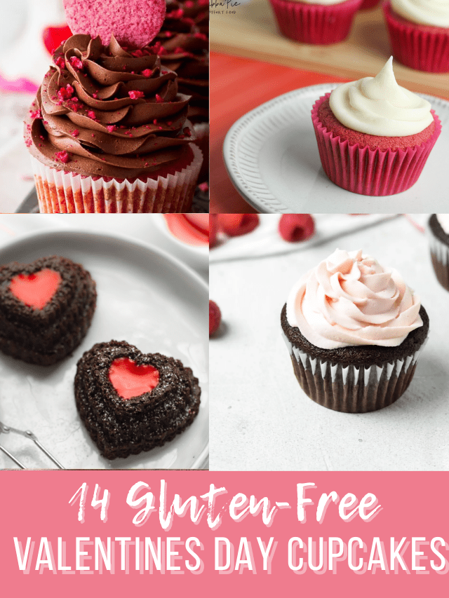 14 Lovely Gluten Free Valentines Day Cupcakes!