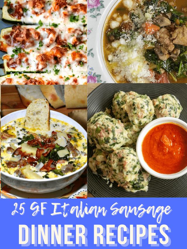 Italian sausage recipes for dinner, 25 Italian Sausage Recipes For Dinner (Gluten Free)