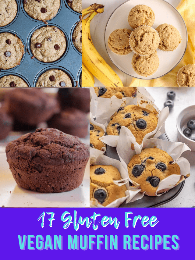 17 Delicious Gluten Free Vegan Muffins