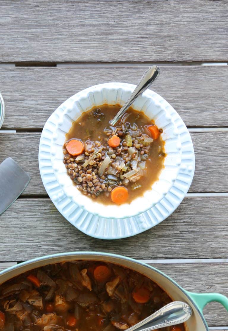 Gluten Free Chicken Lentil Soup Recipe