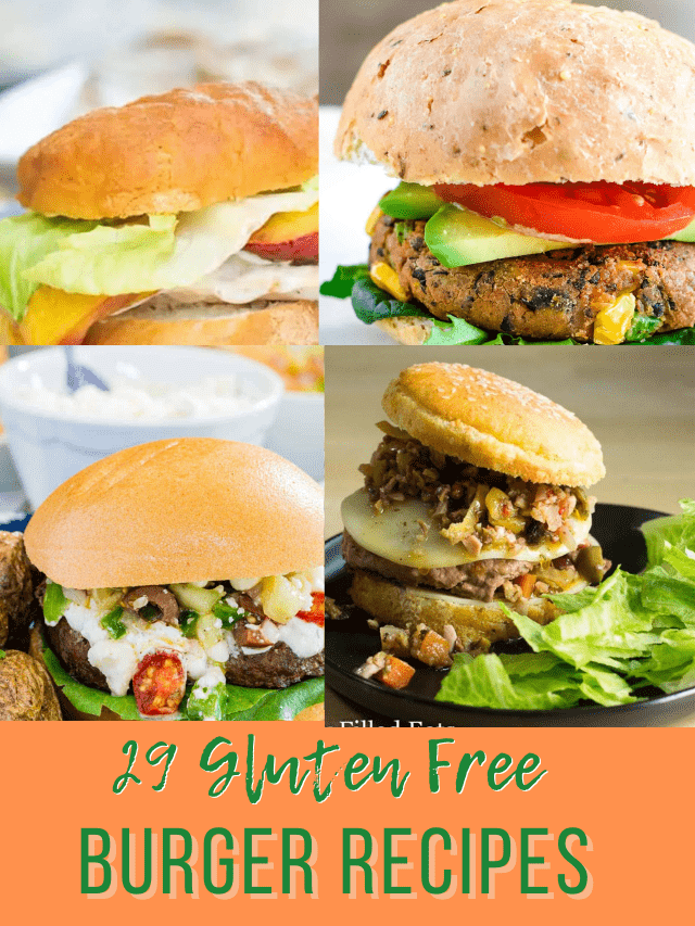 gluten free burgers, 29 Of The BEST Gluten Free Burgers (Juicy Recipes!)