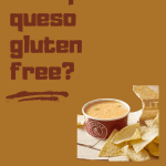 is chipotle queso gluten free, Is Chipotle Queso Gluten Free?