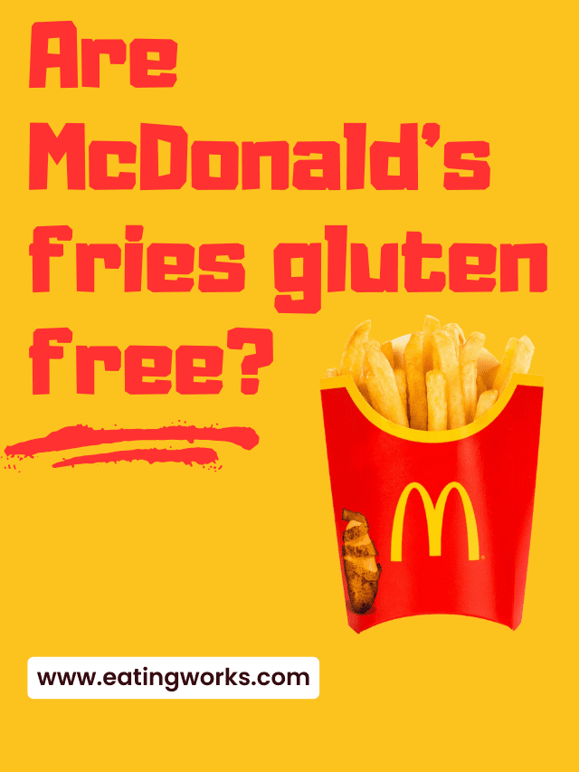 are McDonald's fries gluten free, Are McDonald&#8217;s fries gluten free?