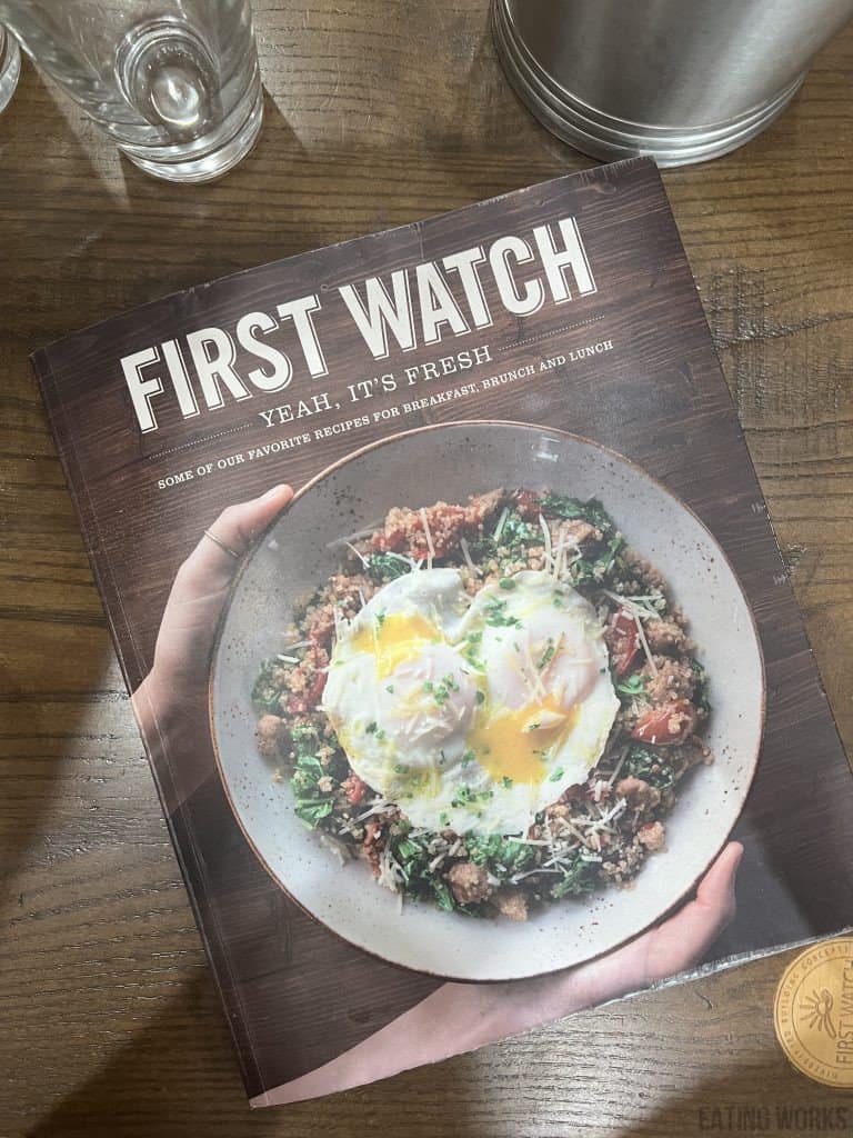 Cookbook by first watch 