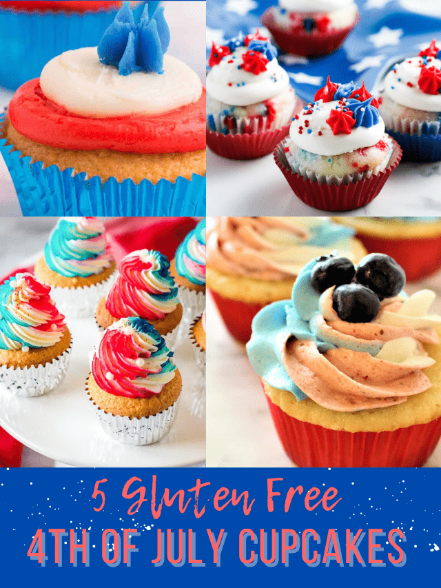 July 4th cupcakes, Patriotic 4th Of July Cupcakes (Best GF Recipe Ideas)