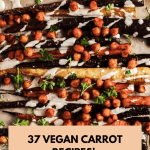 vegan carrot recipes, 37 Easy Carrot Recipes (The BEST vegan carrot recipe list!)