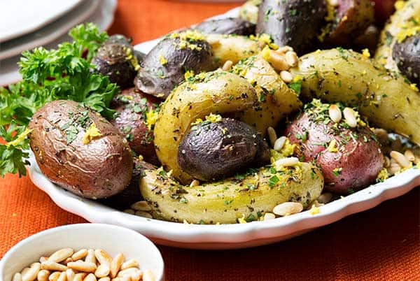 Gluten free Thanksgiving dinner sides.