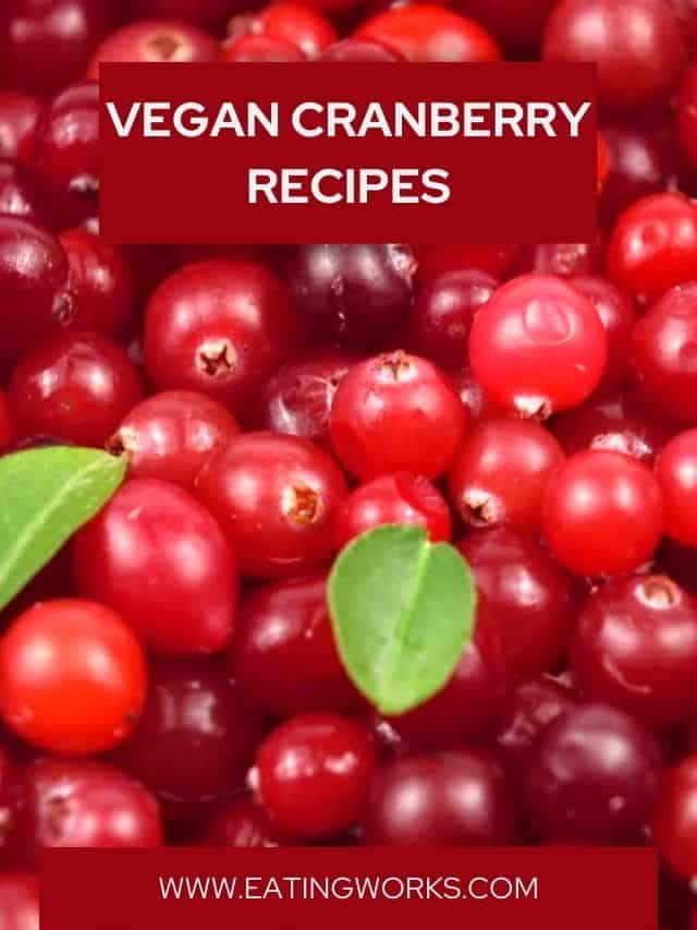 vegan cranberry recipes, 45 Of The Best Easy Cranberry Recipes For A Vegan