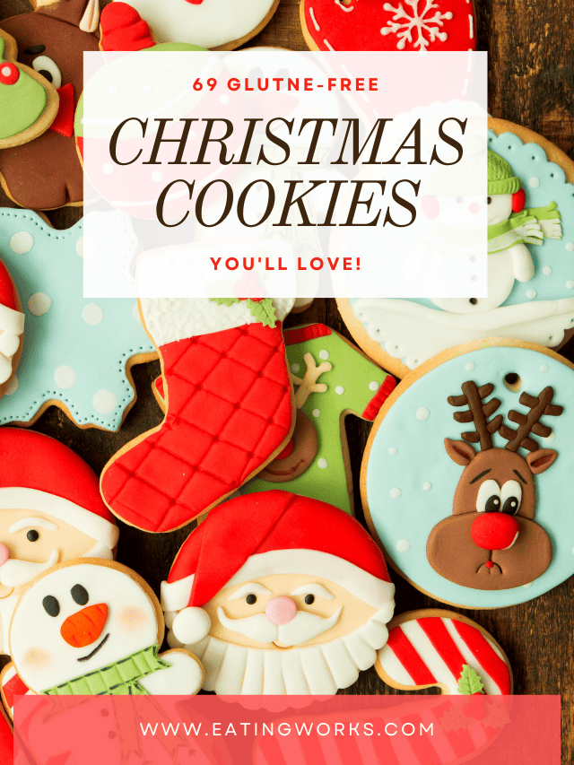 Gluten-free Christmas cookies.