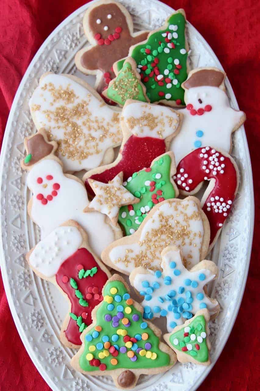 Gluten free Christmas cookies.